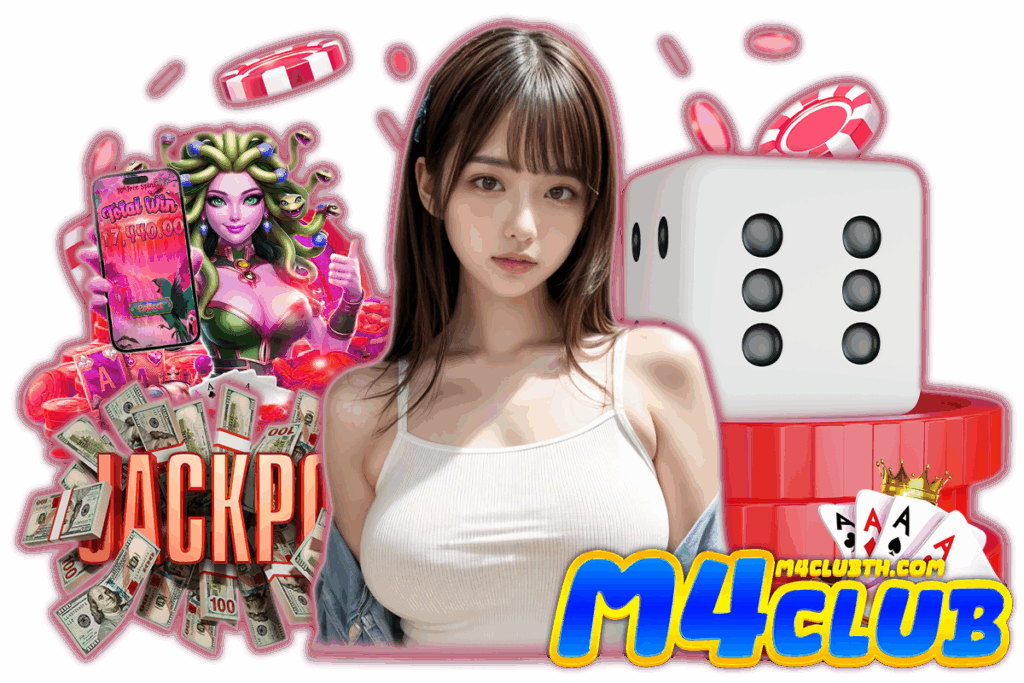 m4 new แพลตฟอร์มคาสิโนโฉมใหม่ ดีไซน์หรูหรา การจัดวางเมนูชัดเจน